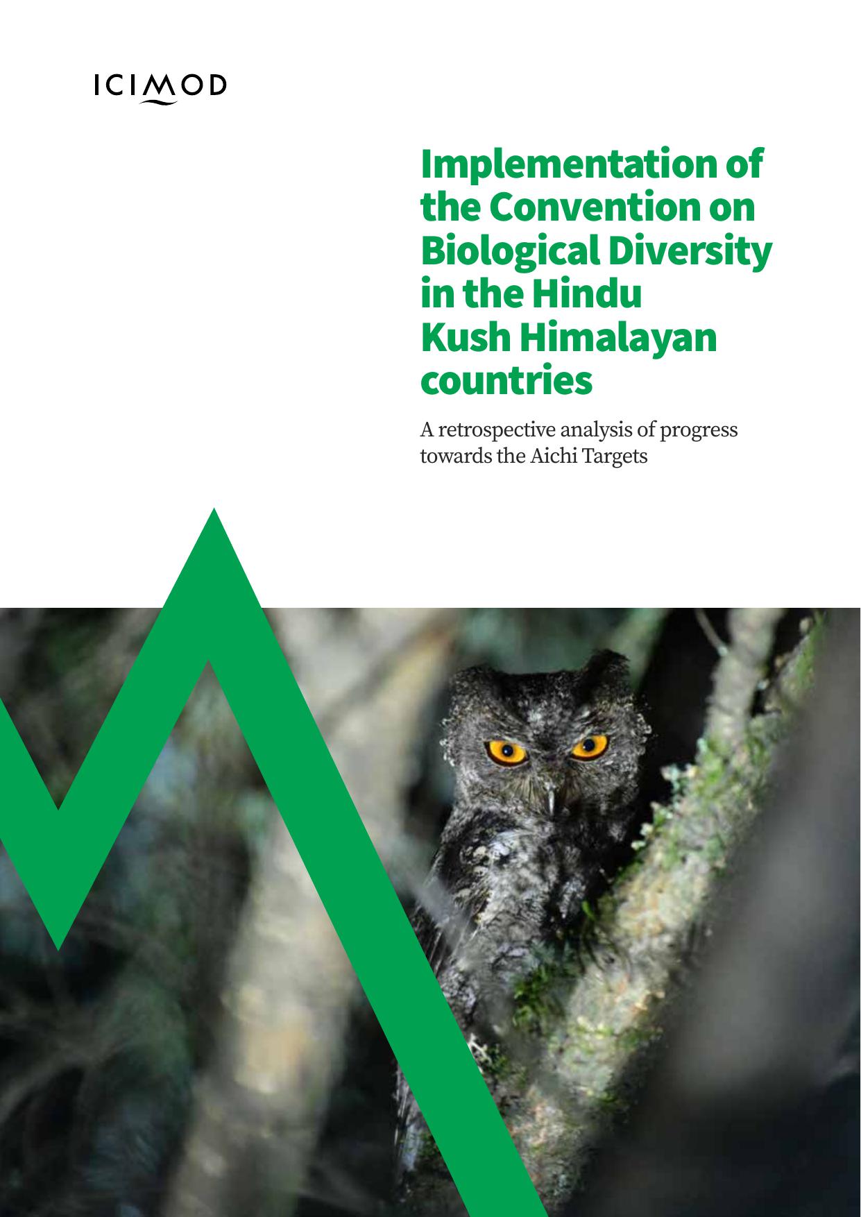 Implementation of the Convention on Biological Diversity in the Hindu Kush Himalayan countries: A retrospective analysis of Aichi Targets