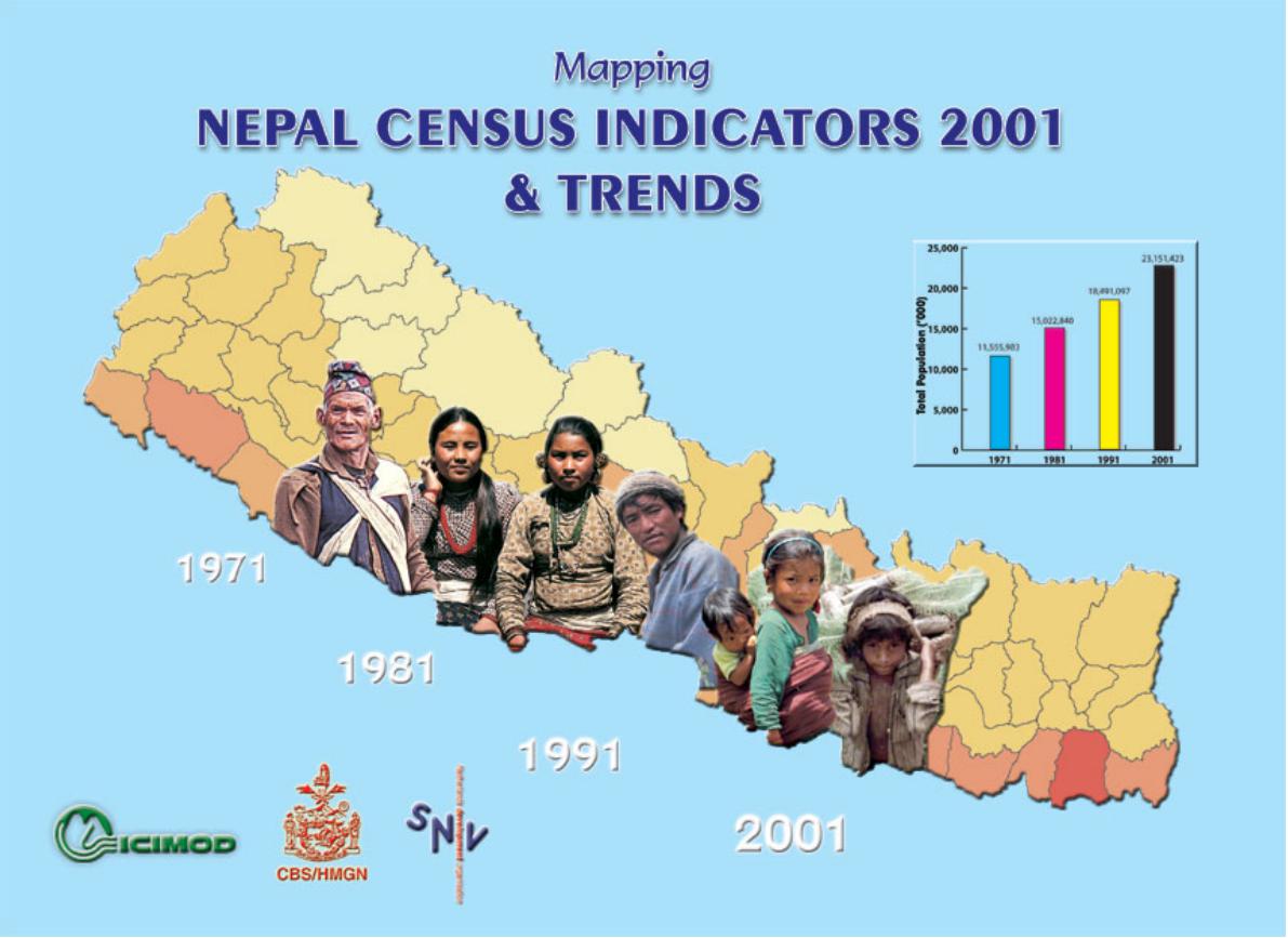Mapping Nepal Census Indicators 2001 And Trends Himaldoc 