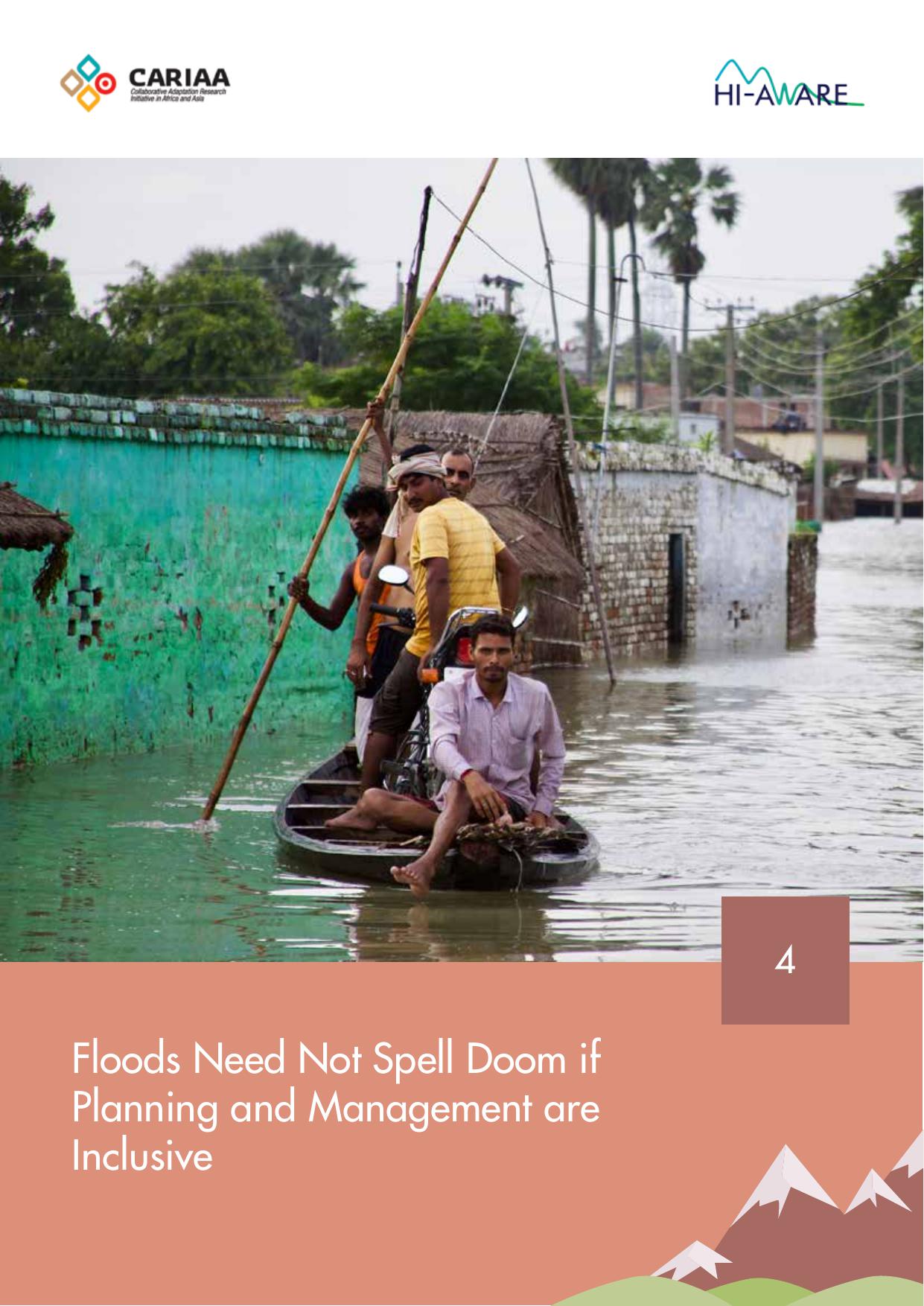Floods need not spell doom if planning and management are inclusive